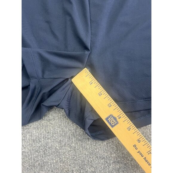 Nivo Shorts Women's Medium Navy Blue Pull On Elastic Waist Athletic Hi Rise - Picture 5 of 7